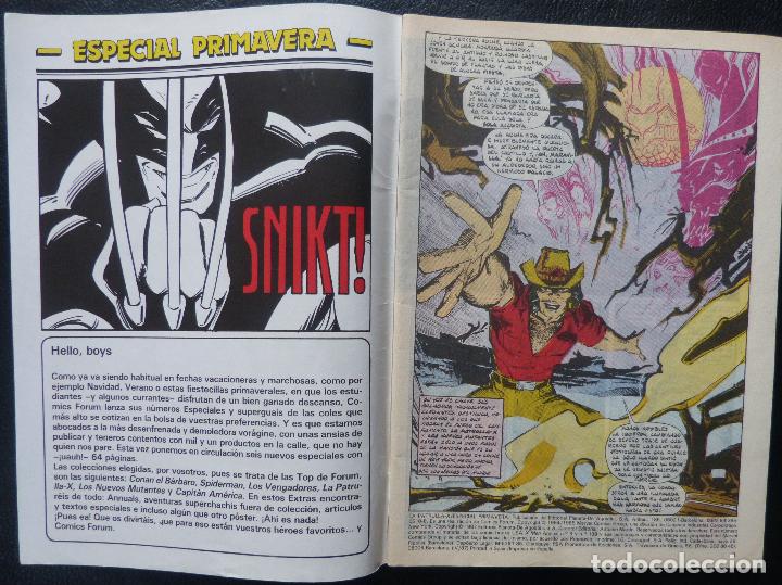 C&oacute;mics: Comic Patrulla X,ESPECIAL PRIMAVERA,1985, Comics Forum - Foto 3