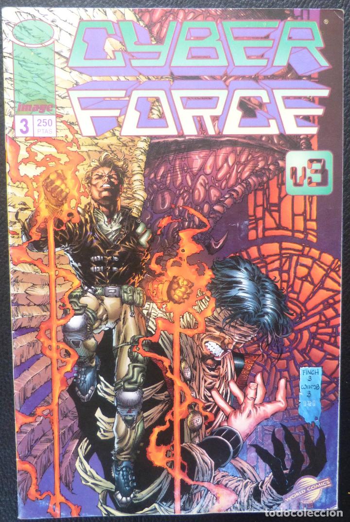 C&oacute;mics: Comic CYBERFORCE,Image,World Comics,Numero 3.Vol 3, A&ntilde;o 1997 - Foto 1