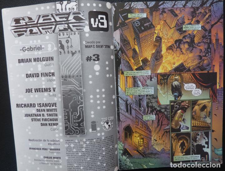 C&oacute;mics: Comic CYBERFORCE,Image,World Comics,Numero 3.Vol 3, A&ntilde;o 1997 - Foto 3