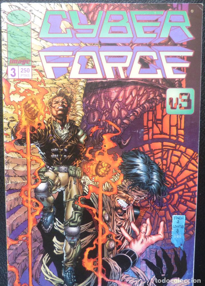 C&oacute;mics: Comic CYBERFORCE,Image,World Comics,Numero 3.Vol 3, A&ntilde;o 1997 - Foto 6