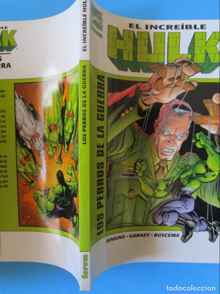 C&oacute;mics: HULK. LOS PERROS DE LA GUERRA. FORUM (MUY BUEN ESTADO) - Foto 2
