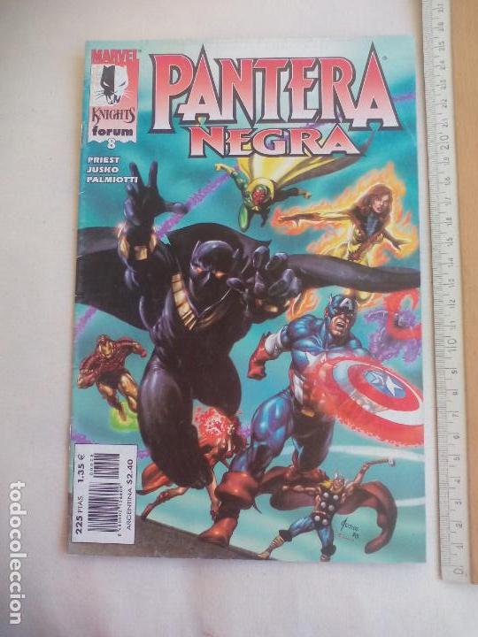 C&oacute;mics: PANTERA NEGRA N&ordm; 8. MARVEL COMIC FORUM. - Foto 1