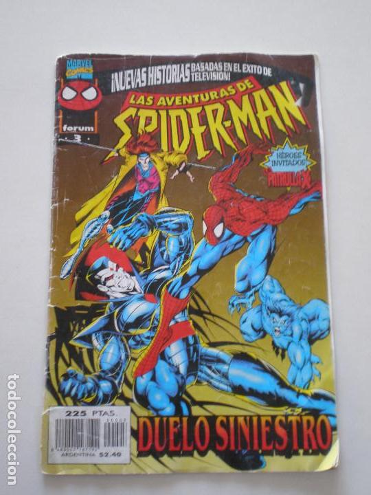 C&oacute;mics: SPIDERMAN - Las Aventuras De... N&ordm; 3 - Duelo Siniestro - FORUM MARVEL 1996 - Foto 1