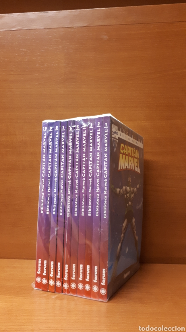 C&oacute;mics: Capit&aacute;n Marvel 1 al 10, completa - Biblioteca Marvel - Foto 2
