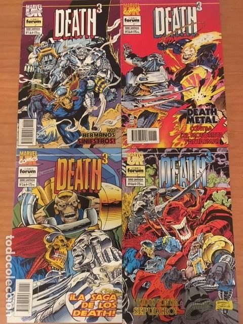 C&oacute;mics: DEATH 3 - MARVEL - COMPLETA 4 DE 4 - Foto 1