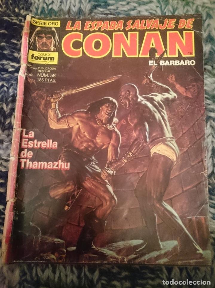 C&oacute;mics: La espada SALVAJE DE CONAN N 58 - LA ESTRELLA DE THAMAZHU - Foto 1
