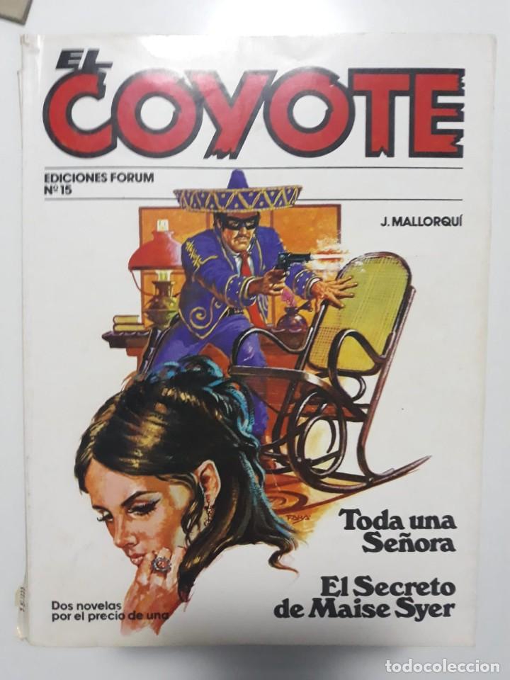 C&oacute;mics: NOVELA EL COYOTE N&ordm; 15. EDICIONES FORUM. 1983 - Foto 1