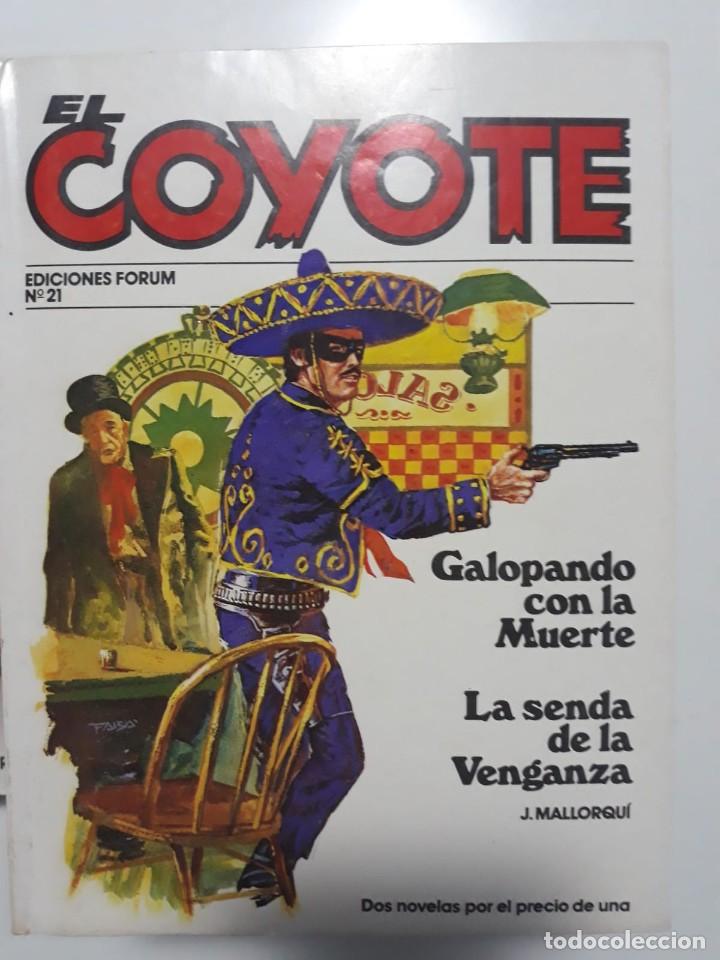 C&oacute;mics: NOVELA EL COYOTE N&ordm; 21. EDICIONES FORUM. 1983 - Foto 1