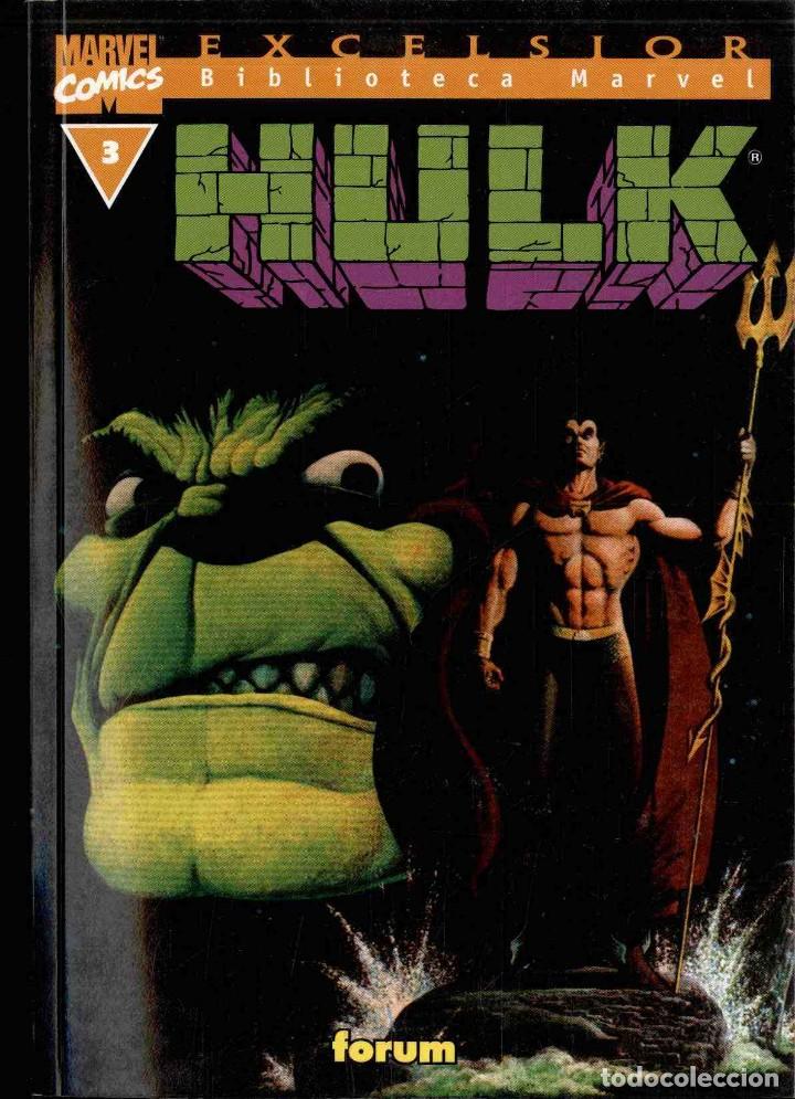 C&oacute;mics: lote con los 8 primeros n&uacute;meros de la biblioteca marvel excelsior de hulk - Foto 3