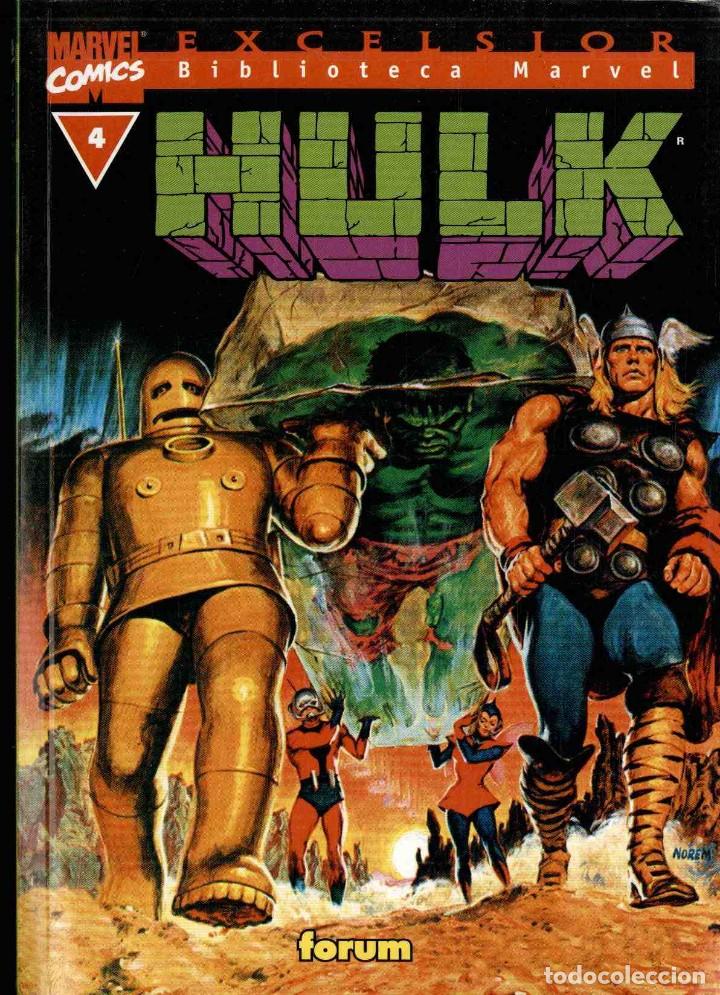 C&oacute;mics: lote con los 8 primeros n&uacute;meros de la biblioteca marvel excelsior de hulk - Foto 4