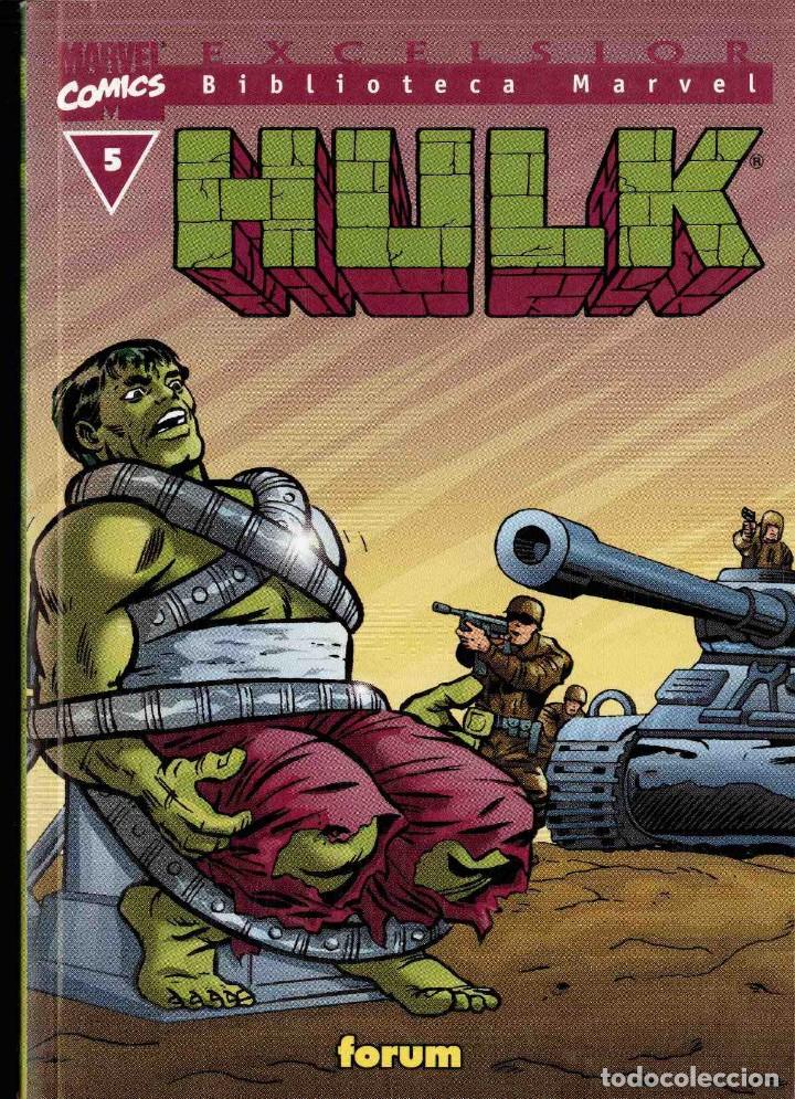 C&oacute;mics: lote con los 8 primeros n&uacute;meros de la biblioteca marvel excelsior de hulk - Foto 5