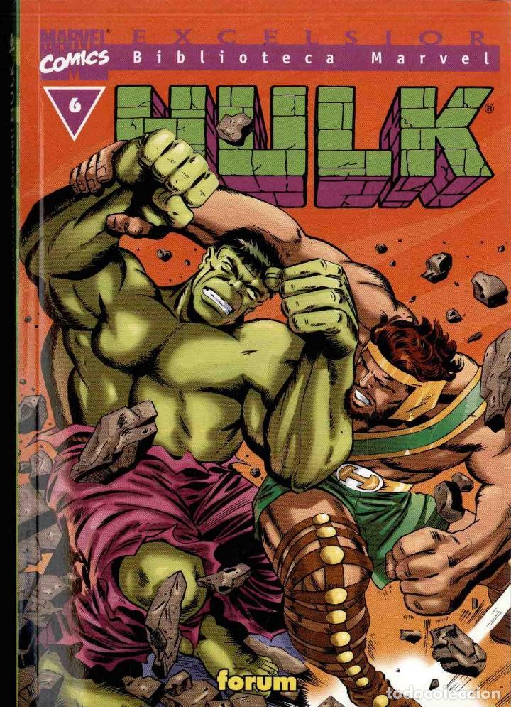 C&oacute;mics: lote con los 8 primeros n&uacute;meros de la biblioteca marvel excelsior de hulk - Foto 6