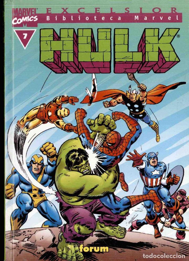 C&oacute;mics: lote con los 8 primeros n&uacute;meros de la biblioteca marvel excelsior de hulk - Foto 7