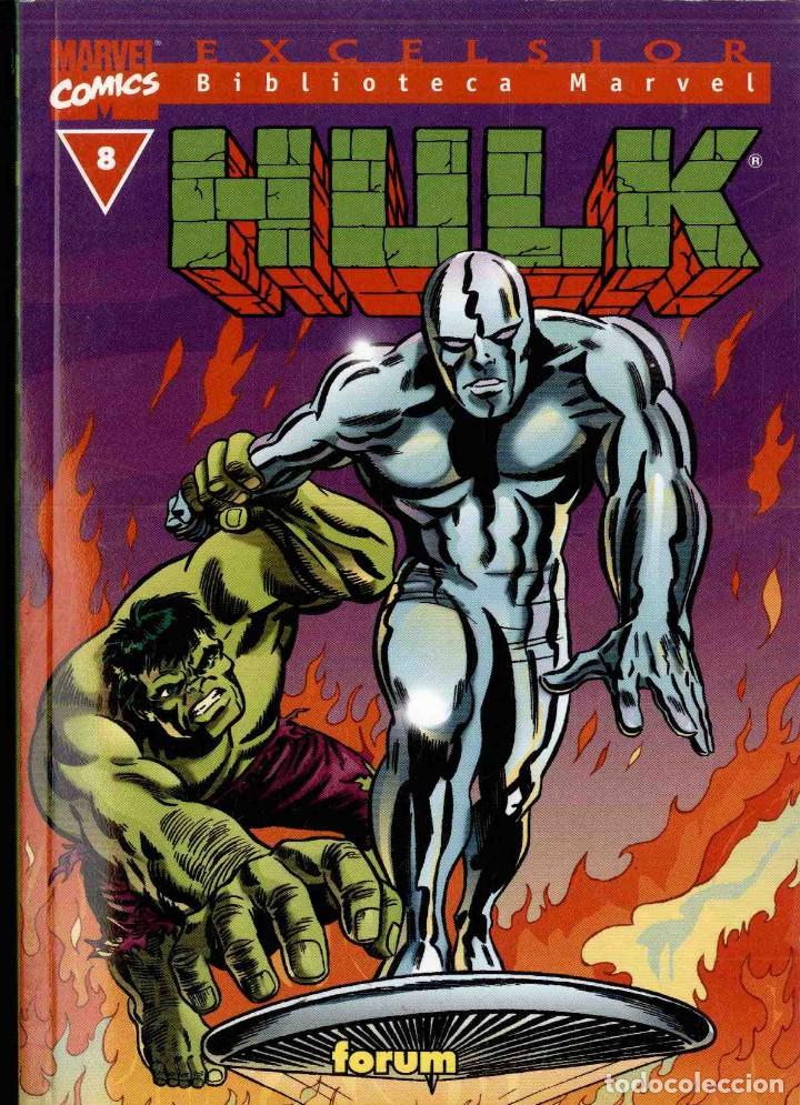 C&oacute;mics: lote con los 8 primeros n&uacute;meros de la biblioteca marvel excelsior de hulk - Foto 8