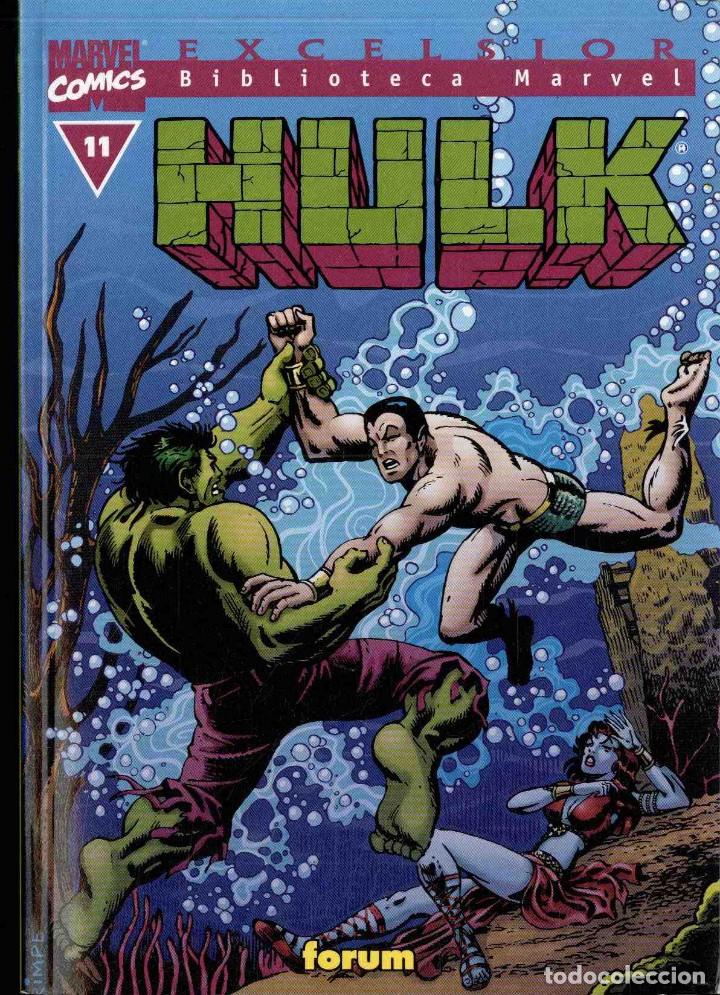 C&oacute;mics: lote con los 8 primeros n&uacute;meros de la biblioteca marvel excelsior de hulk - Foto 11