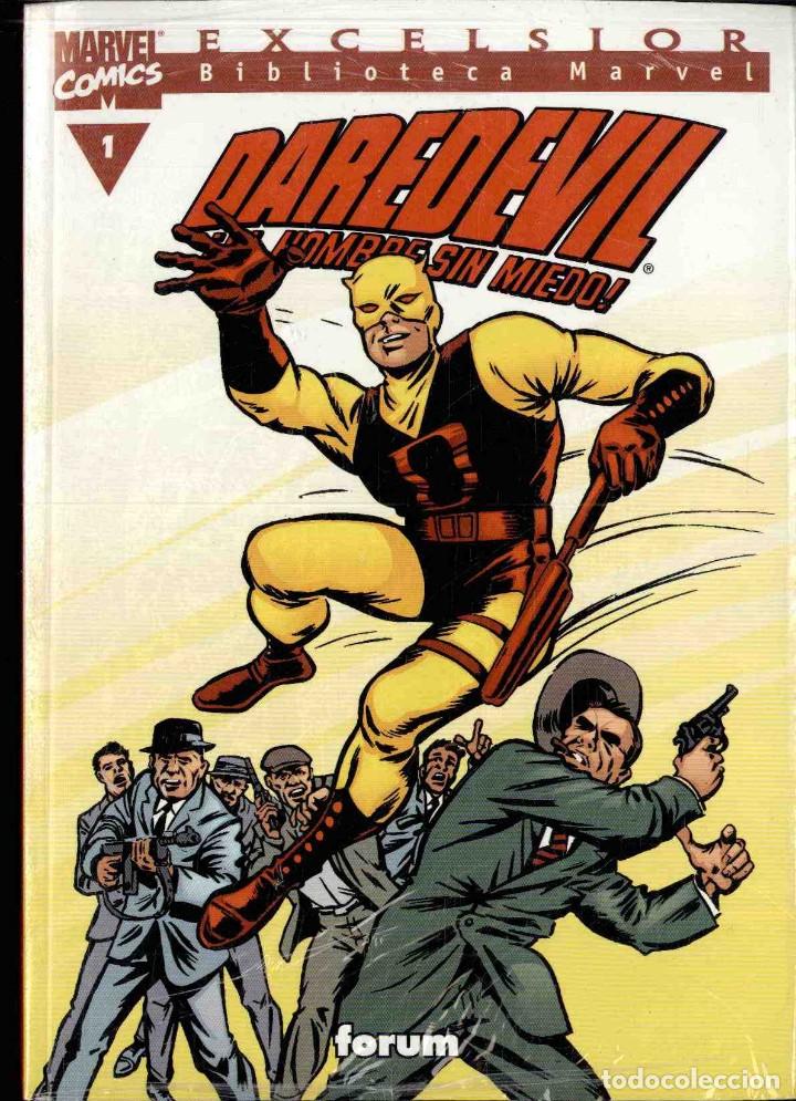 C&oacute;mics: lote con los 6 primeros n&uacute;meros de la biblioteca marvel excelsior de daredevil - Foto 1