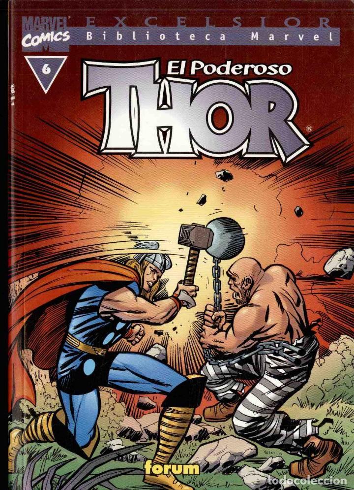 C&oacute;mics: lote con los  n&uacute;meros 5-6-7-8 de la biblioteca marvel excelsior de thor - Foto 2