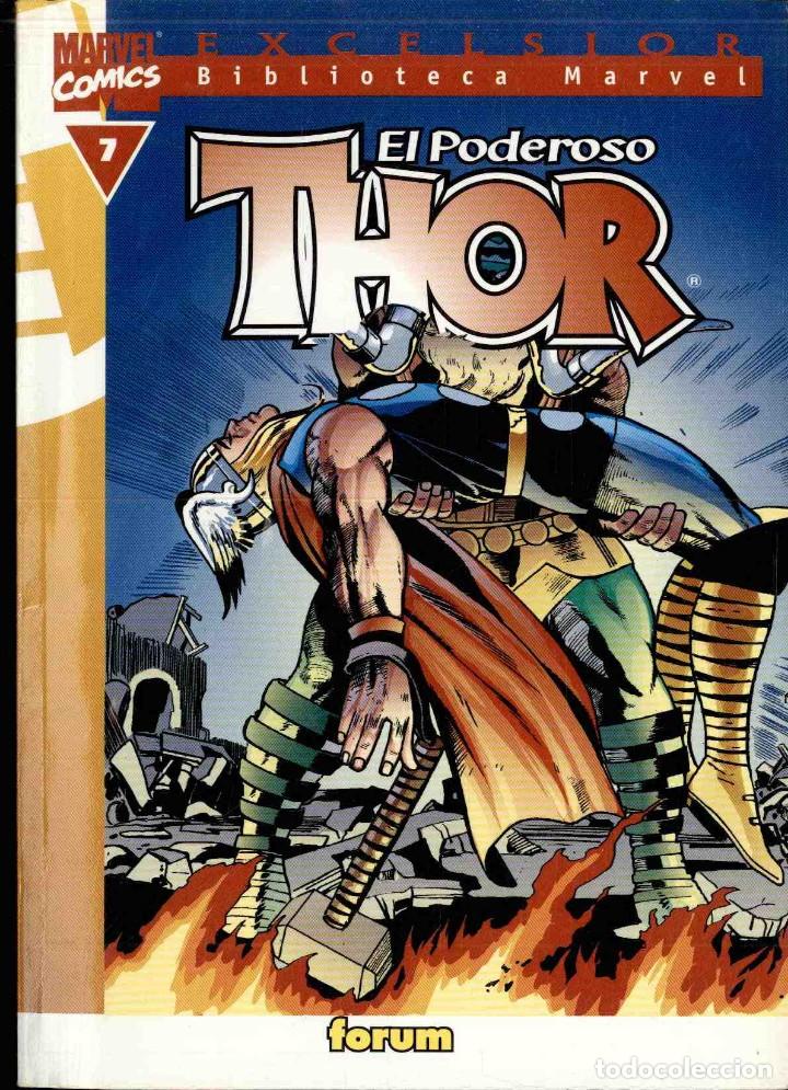 C&oacute;mics: lote con los  n&uacute;meros 5-6-7-8 de la biblioteca marvel excelsior de thor - Foto 3