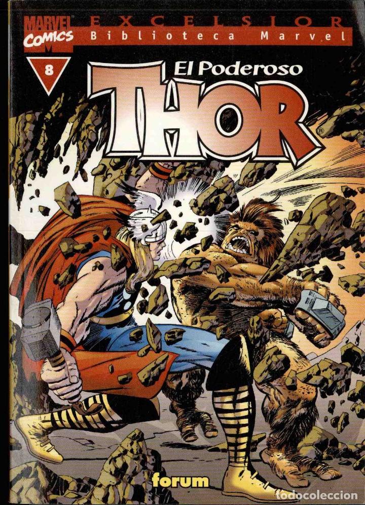 C&oacute;mics: lote con los  n&uacute;meros 5-6-7-8 de la biblioteca marvel excelsior de thor - Foto 4