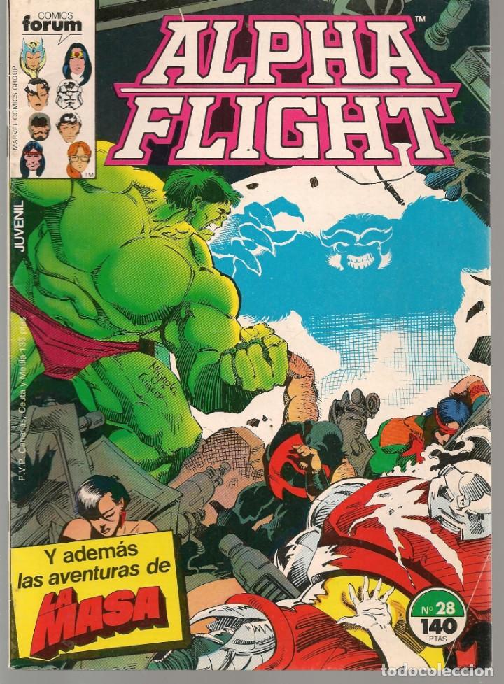 C&oacute;mics: ALPHA FLIGHT. N&ordm; 28.   FORUM (ST/C86) - Foto 1