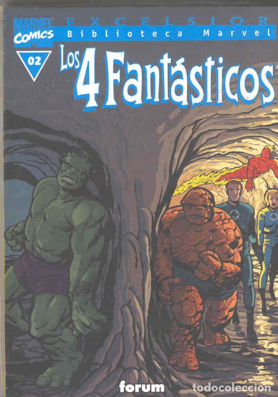 C&oacute;mics: Biblioteca Marvel. Los 4 Fant&aacute;sticos 02 - Foto 1