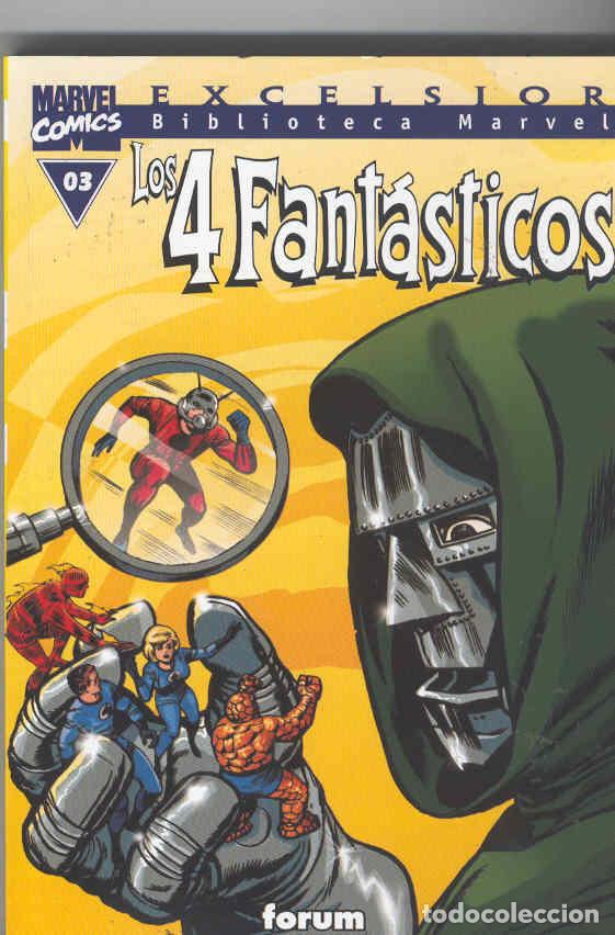 C&oacute;mics: Biblioteca Marvel. Los 4 Fant&aacute;sticos 03 - Foto 1