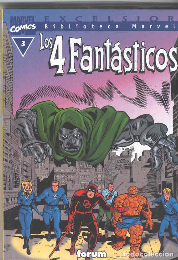 C&oacute;mics: Biblioteca Marvel. Los 4 Fant&aacute;sticos 3 - Foto 1