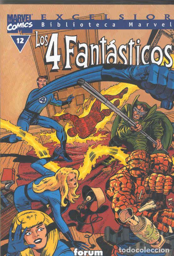 C&oacute;mics: Biblioteca Marvel. Los 4 Fant&aacute;sticos n&ordm; 12 - Foto 1