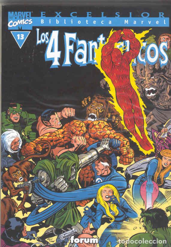 C&oacute;mics: Biblioteca Marvel. Los 4 Fant&aacute;sticos n&ordm; 13 - Foto 1