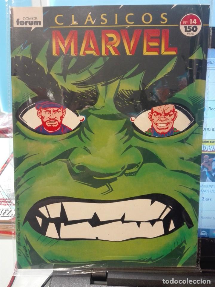 Comics: CLASICOS MARVEL 14 PRIMERA EDICION EN BOLSA ESPECIAL PARA COMICS #
