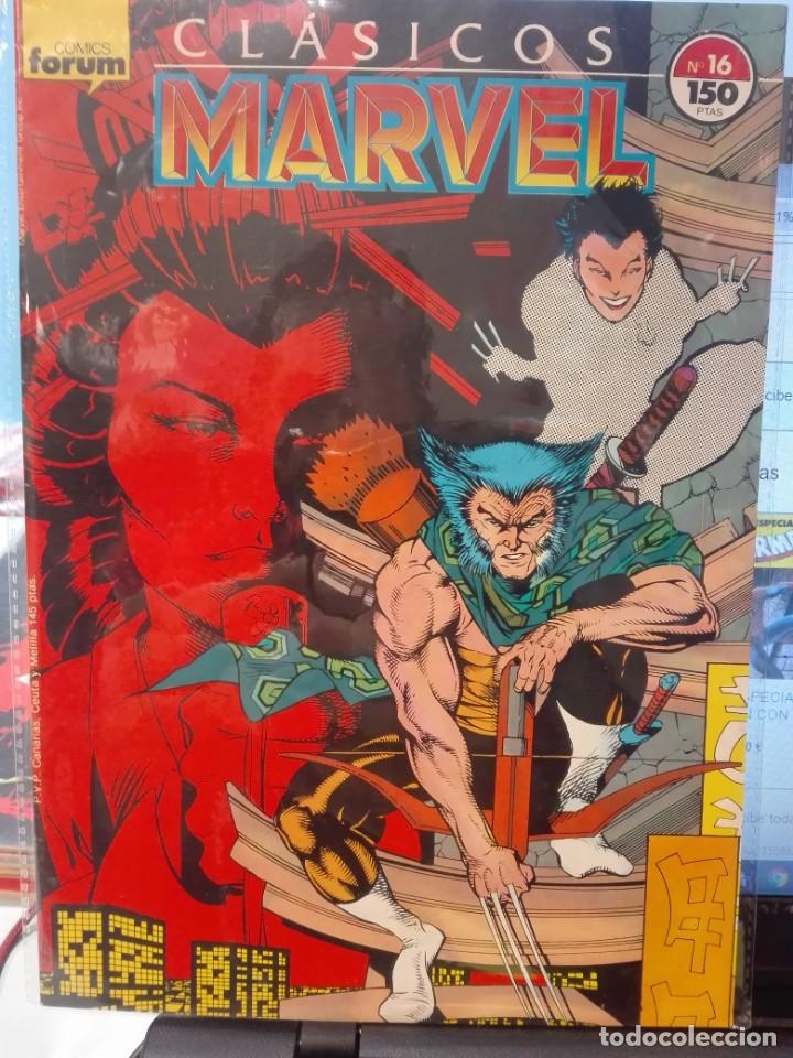 Comics: CLASICOS MARVEL 16 PRIMERA EDICION EN BOLSA ESPECIAL PARA COMICS #