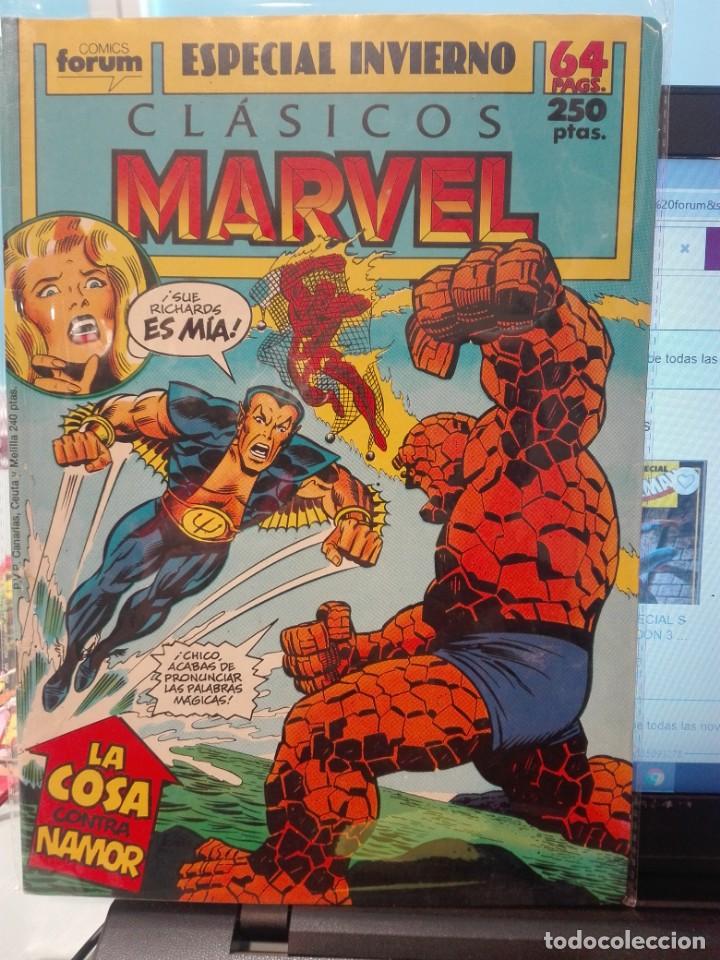 Comics: CLASICOS MARVEL ESPECIAL INVIERNO PRIMERA EDICION EN BOLSA ESPECIAL PARA COMICS #