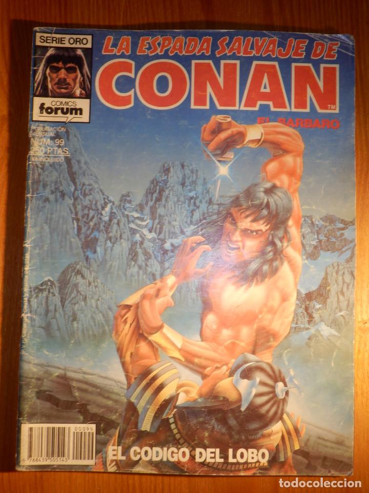 C&oacute;mics: Comic - La espada salvaje de Conan el B&aacute;rbaro - Forum - N&ordm; 99 - El c&oacute;digo del lobo - Foto 1
