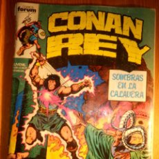 Cómics: COMIC - CONAN REY - Nº 4 - FORUM - SOMBRAS EN LA CALAVERA . Lote 148436154