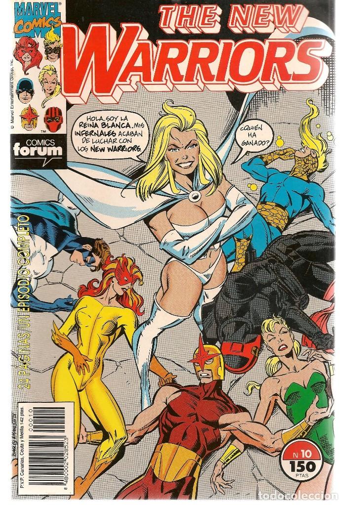 C&oacute;mics: THE NEW WARRIORS. N&ordm; 10. FORUM. (RF.MA)C/39