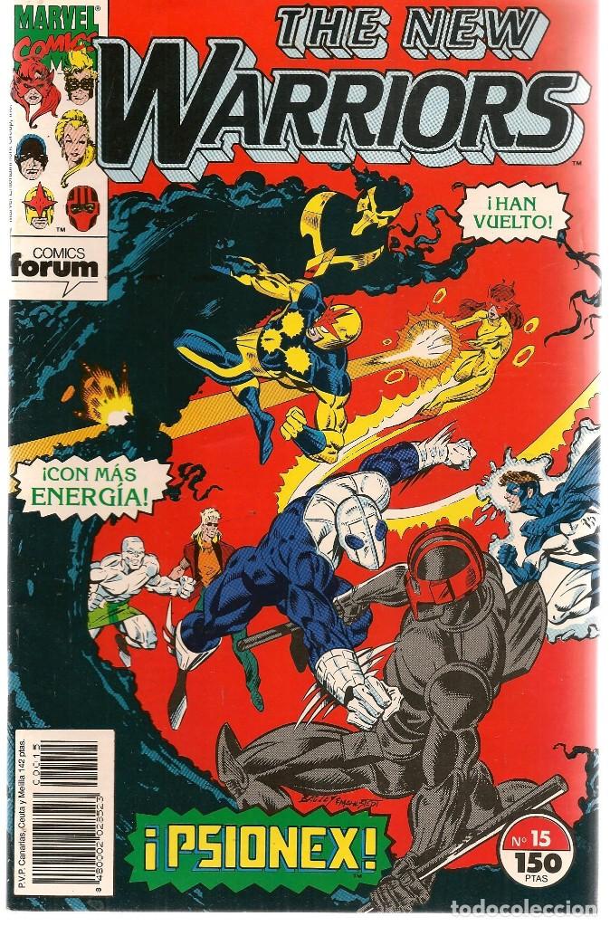 C&oacute;mics: THE NEW WARRIORS. N&ordm; 15. FORUM. (RF.MA)C/39
