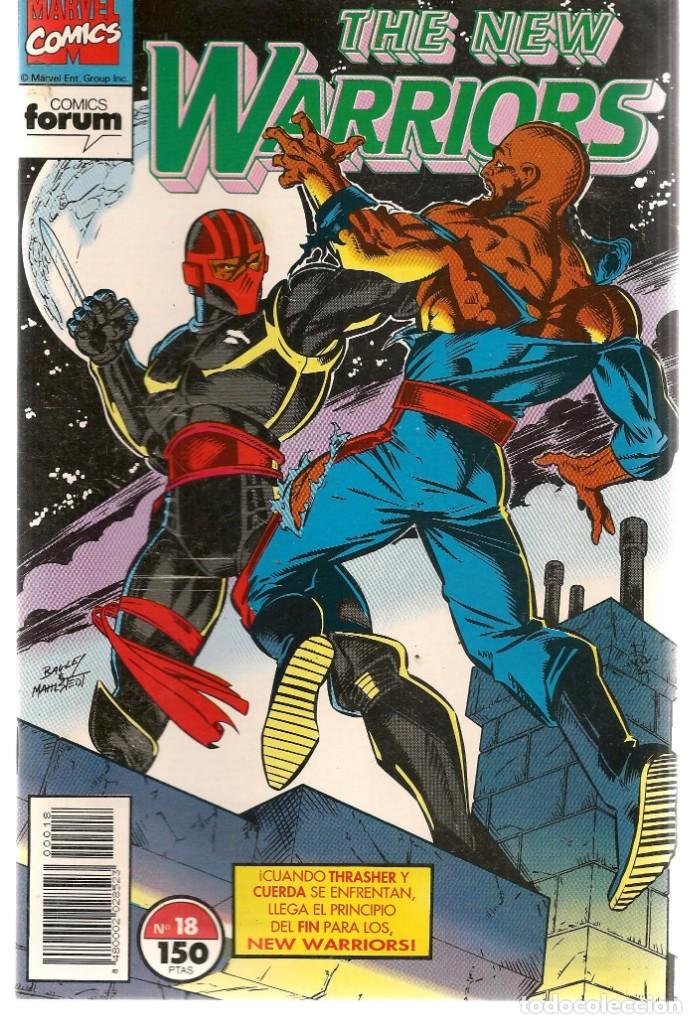 C&oacute;mics: THE NEW WARRIORS. N&ordm; 18. FORUM. (RF.MA)C/39