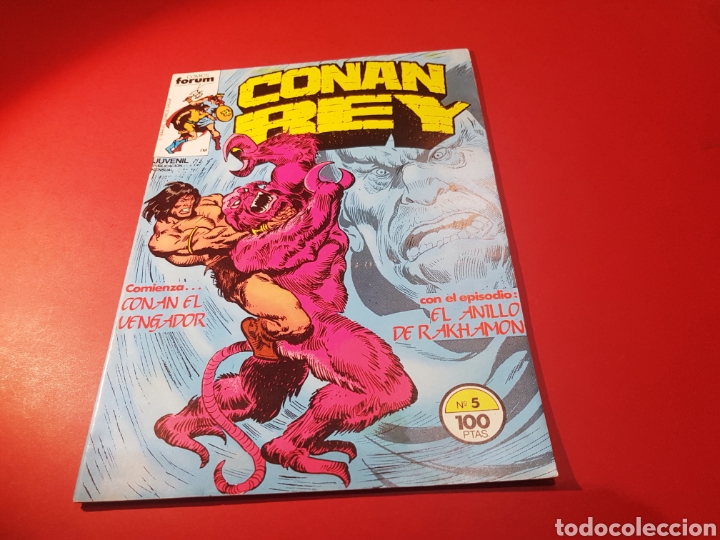 C&oacute;mics: CASI EXCELENTE ESTADO CONAN REY 5 FORUM - Foto 1