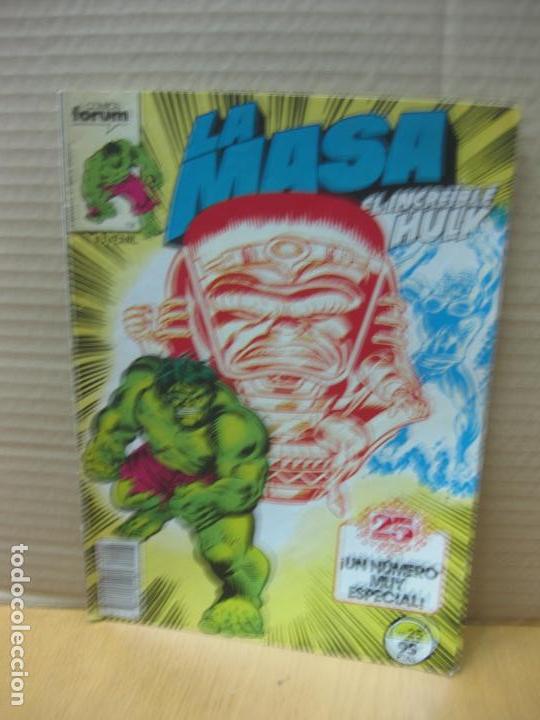 C&oacute;mics: LA MASA. EL INCREIBLE HULK N&ordm; 25. MARVEL. COMICS FORUM - Foto 1