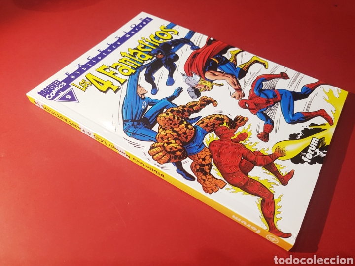 C&oacute;mics: DE KIOSCO LOS 4 FANTASTICOS 9 BIBLIOTECA MARVEL EXCELSIOR FORUM - Foto 1