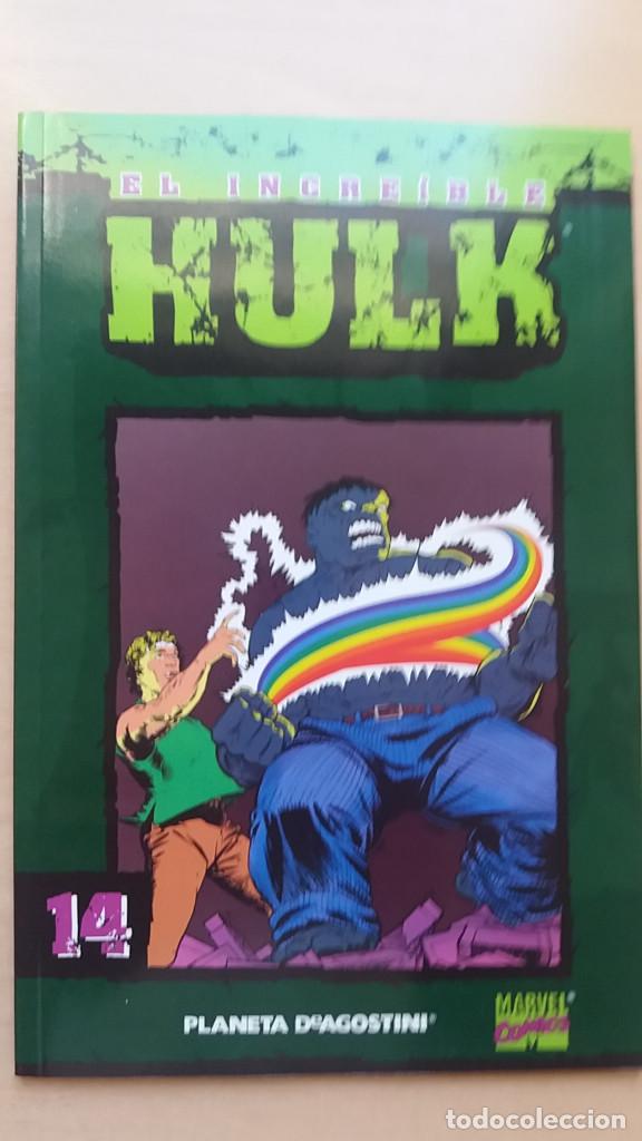 C&oacute;mics: N&ordm; 13 14 El incre&iacute;ble Hulk Coleccionable forum. Buen estado. - Foto 2