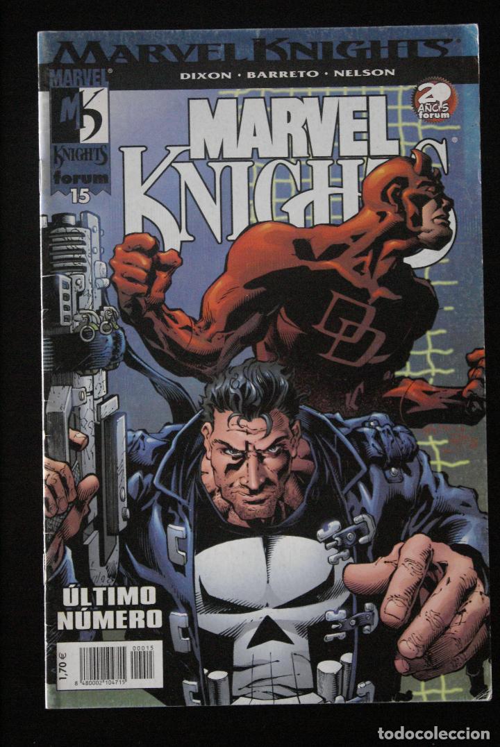 Comics: Marvel Knights, n&ordm; 15. &Uacute;ltimo n&uacute;mero. Forum.
