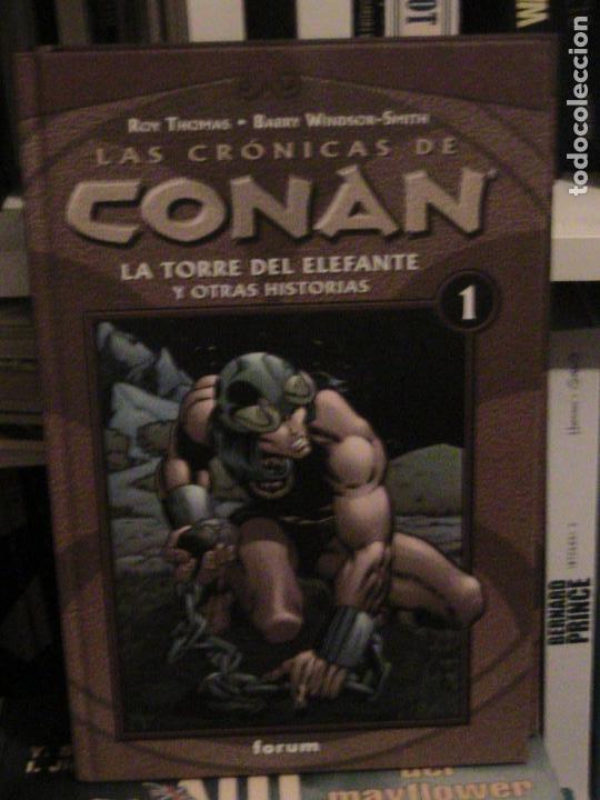 C&oacute;mics: LAS CR&Oacute;NICAS DE CONAN TOMO 1. THOMAS Y SMITH. FORUM, 2005. - Foto 1