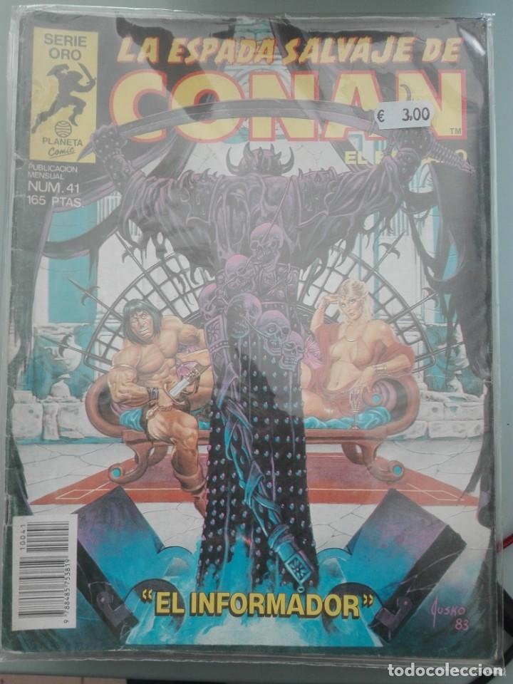 C&oacute;mics: LA ESPADA SALVAJE DE CONAN 41 PRIMERA EDICION # - Foto 1