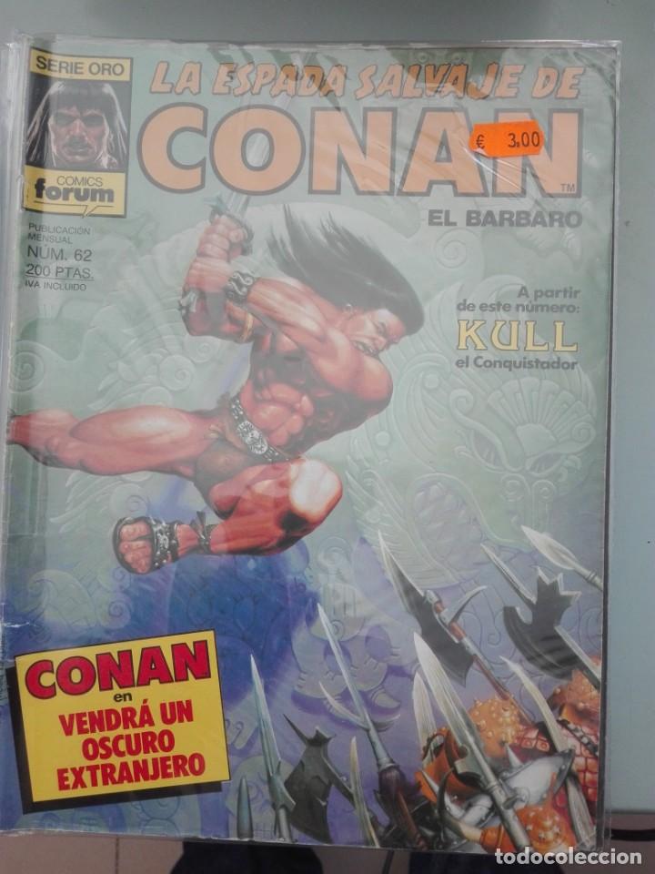 C&oacute;mics: LA ESPADA SALVAJE DE CONAN 62 PRIMERA EDICION # - Foto 1