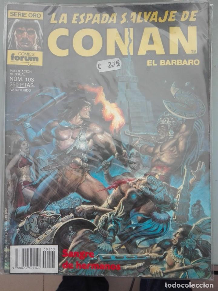 C&oacute;mics: LA ESPADA SALVAJE DE CONAN 103.PRIMERA EDICION # - Foto 1