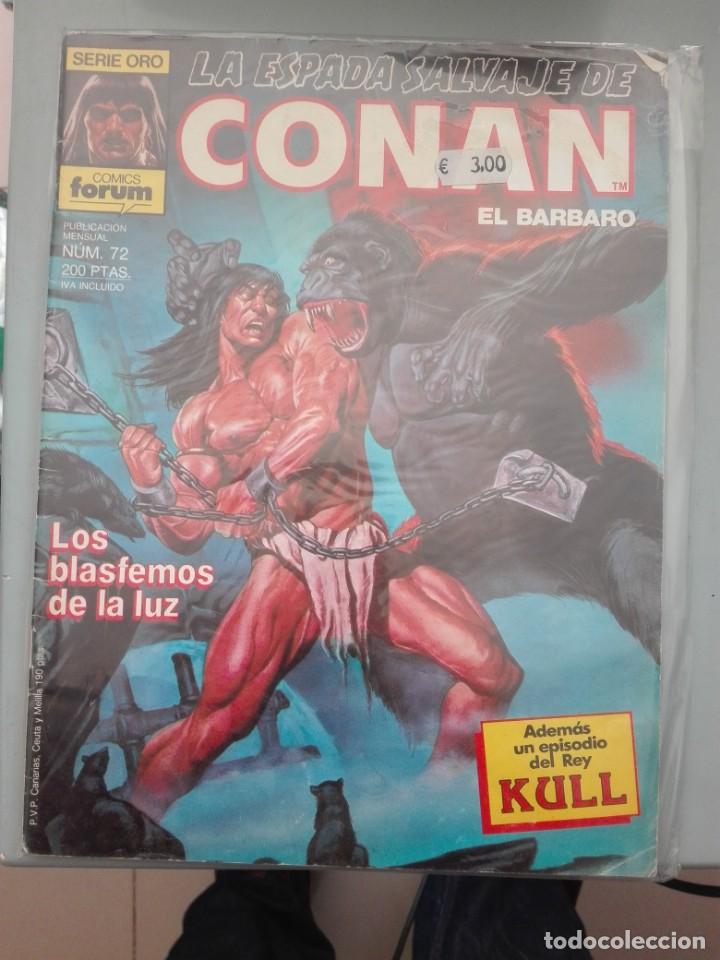 C&oacute;mics: LA ESPADA SALVAJE DE CONAN 72.PRIMERA EDICION # - Foto 1