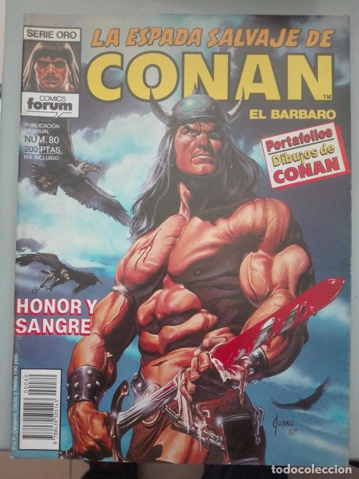 C&oacute;mics: LA ESPADA SALVAJE DE CONAN 80.PRIMERA EDICION # - Foto 1