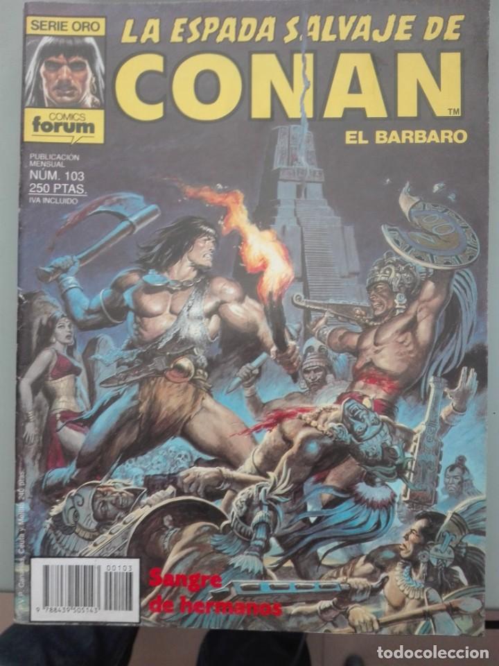 C&oacute;mics: LA ESPADA SALVAJE DE CONAN 103.PRIMERA EDICION # - Foto 1