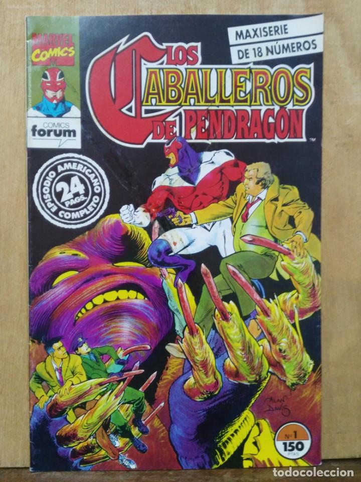 C&oacute;mics: Los Caballeros de Pendrag&oacute;n - N&ordm; 1 - Ed. Forum - Foto 1